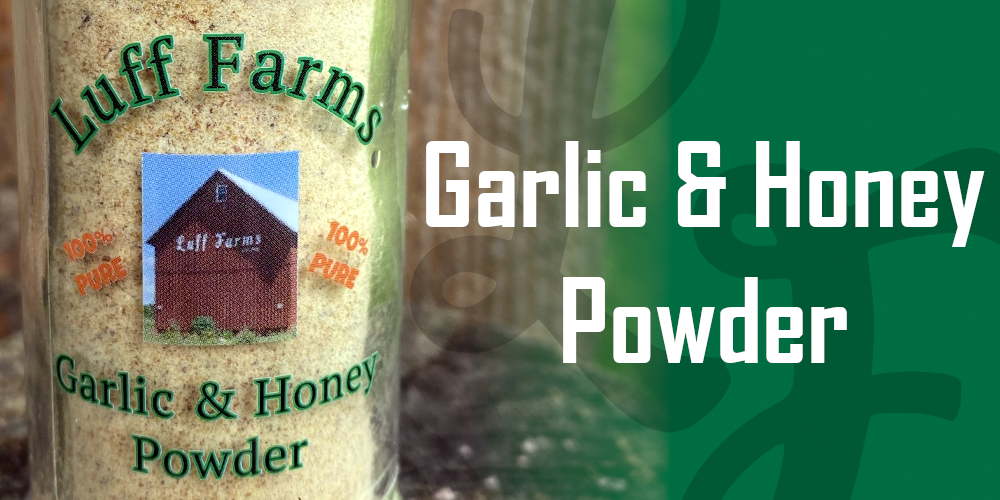 Garlic Honey Powder Luff Farms